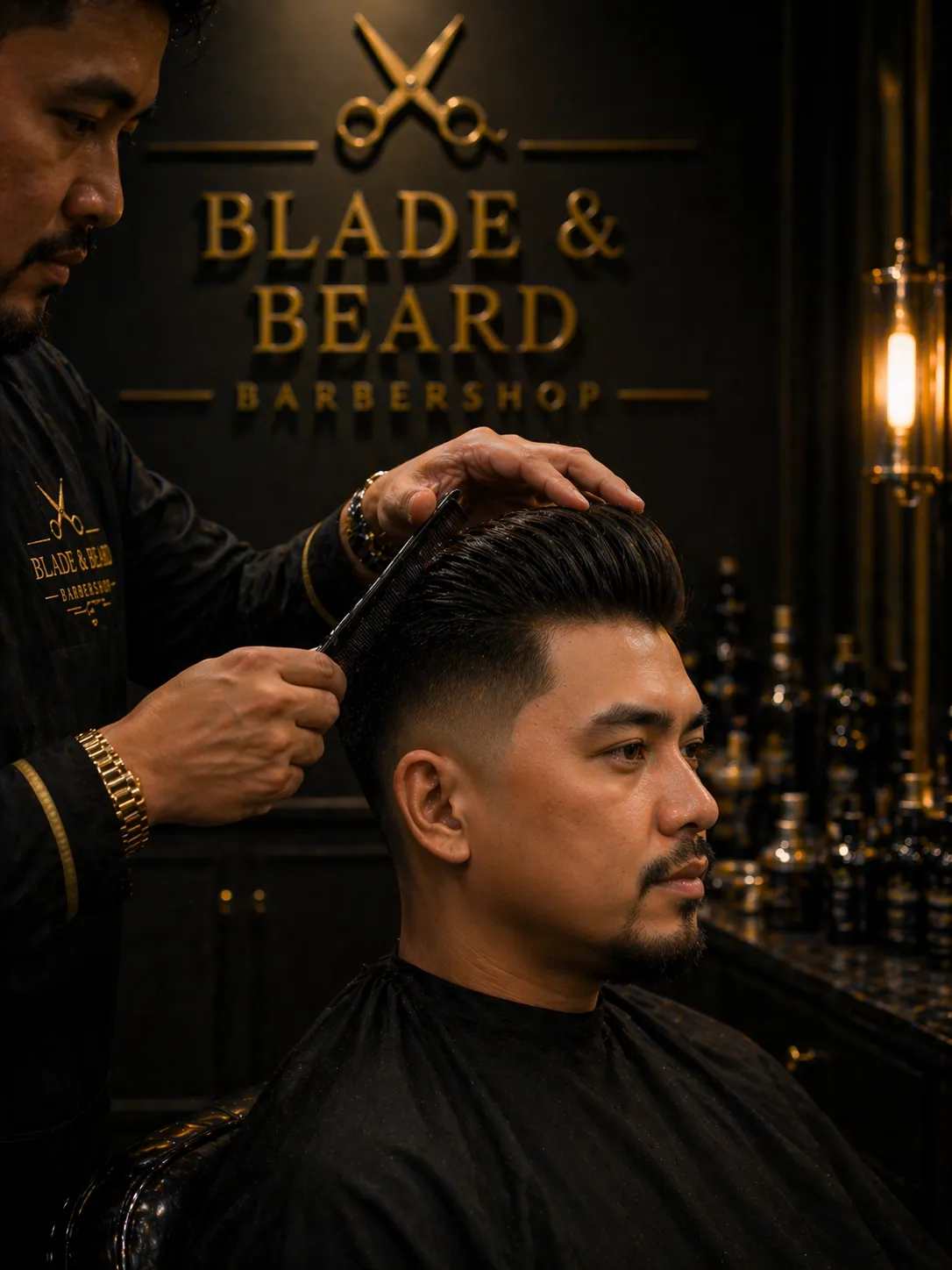 Classic Pompadour